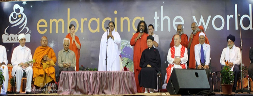 Amma on stage