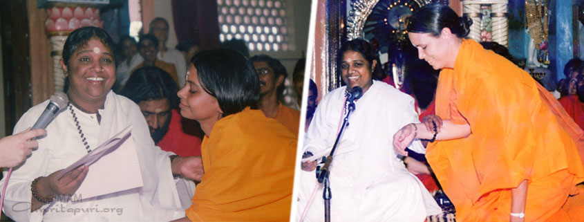 Brahmacharya Deeksha ceremony