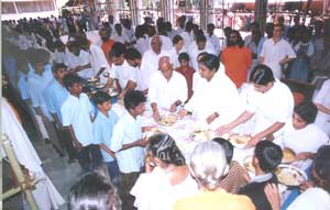 Onam festival with Amma