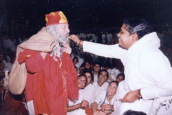 Amma on Christmas in Amritapuri