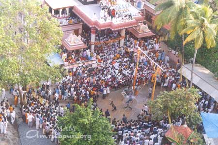 Janmashtami celebrations in Amritapuri