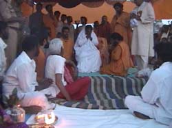 Amma praying