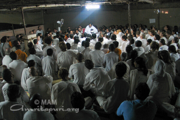 Rooftop satsang