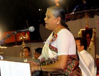 Smt. Jayawantiben Mehta, the Honourable Minister of Power