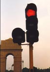 red traffic light