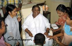 Fight for Dharma, Amma asks journalism students