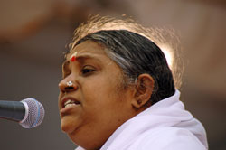 Amma speaking