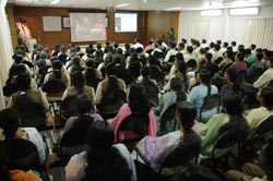 President Kalam addresses students of e-Learning