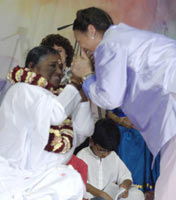 Amma with Dhyani Ywahoo