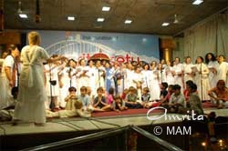 Christmas play in Amritapuri