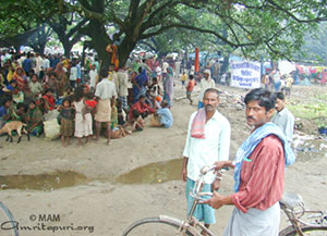 Ashram begins Bihar flood relief