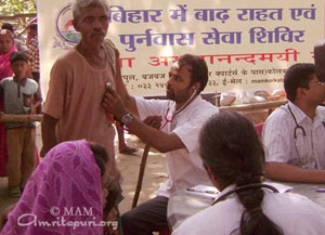 MAM’s Bihar flood relief photos