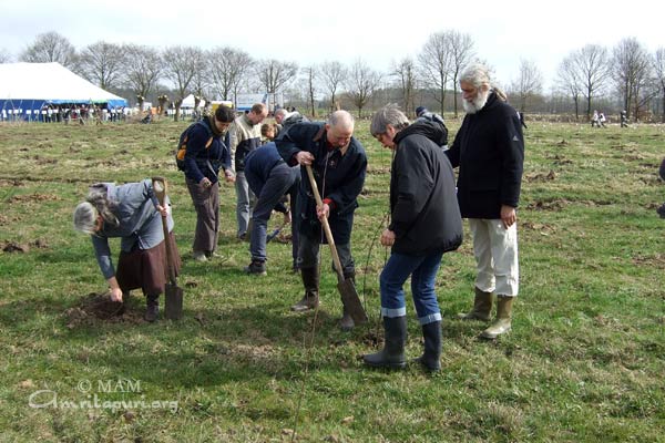 AYUDH planting trees in Belgium