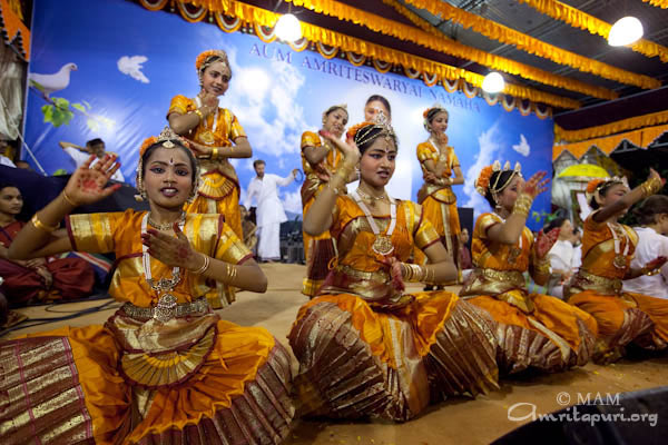 The students presented a variety of different dance forms