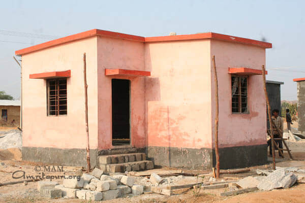 Some houses in Raichur are in the last phase of completion 14 Feb 2010