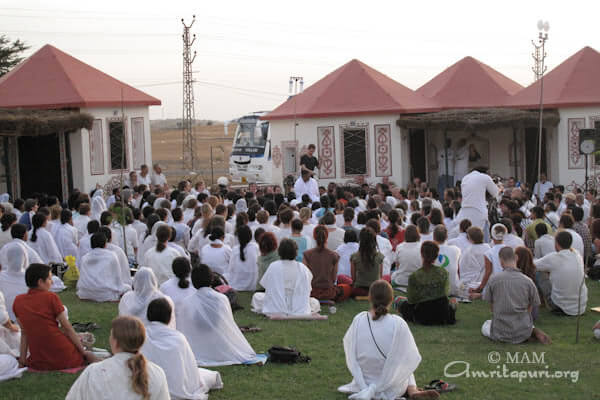 Evening in Pushakr, the famous holy city