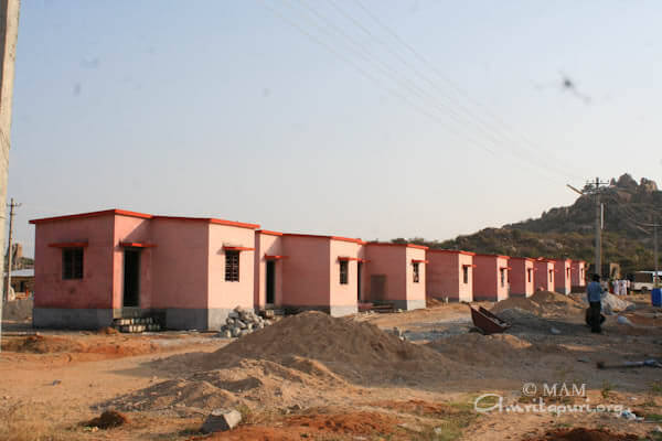 Housing construction in Raichur