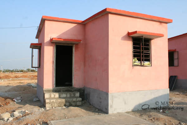 A newly constructed house