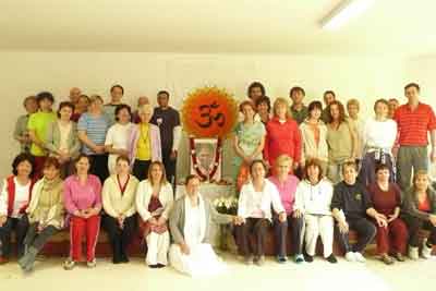 Participants of the IAM Meditation course in Budapest, Hungary