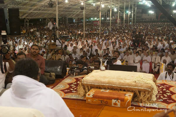 A sea of humanity in Kottayam