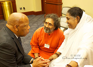 American Congress members meet Amma
