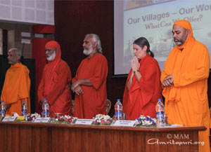 Panel discussion at the Center for Spiritual Studies