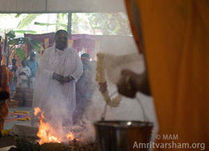 Poornahuti of Chandika Homa