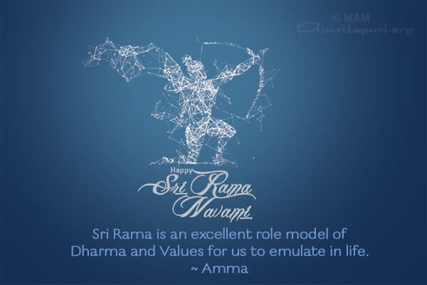 Sri Rama – an excellent role model of Dharma and values