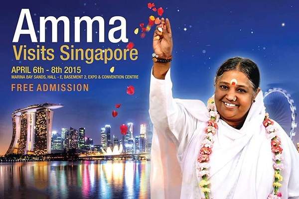 Amma’s visit Singapore, Malaysia & Australia 2015