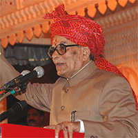 His Excellency Bhairon Singh Shekhawat, Vice-President of India