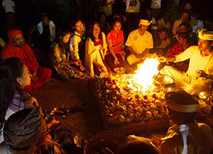 Swami Purnamritananda program in Ubud, Bali