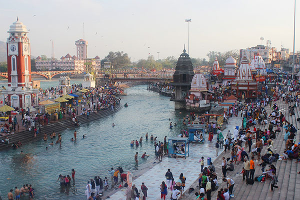 Ganga in Haridwar