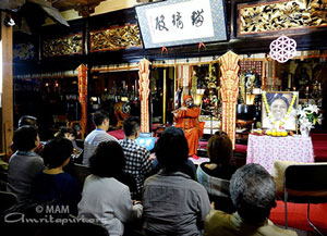 Programme in Kanazawa Buddhist Temple