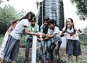Amrita Water Distribution System: Water Management in Rural India