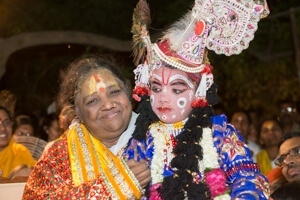 Dancing with Sri Krishna once again, Rasa Leela in Vrindavan