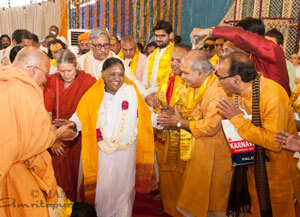 Amma in Vrindavan