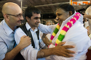 The cooling presence of Amma in Kochi