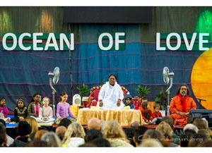Amma inspires, uplifts and transforms