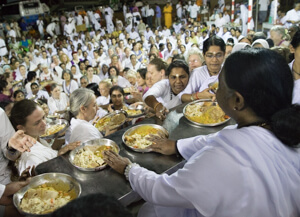 Why Amma always wants to serve food