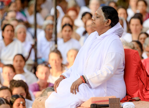 Attachment to Detachment: Q&A with Amma