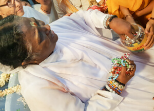 Amma with the differently abled children