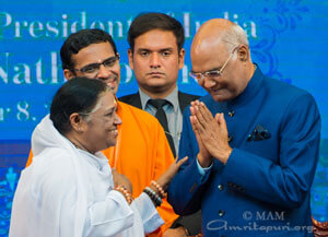 Amma reflects spirituality and progressive ideals of Kerala – President Ram Nath Kovind