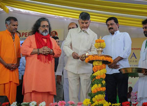 Foundation stone laid for Amrita Vishwa Vidyapeetham’s 200-acre campus at Amaravati