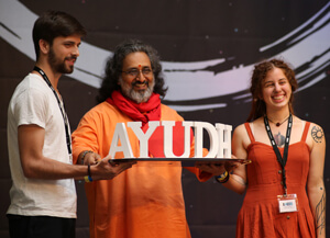 Youth exploring the Science of Happiness – AYUDH Summit