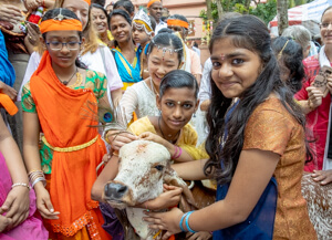 GoPuja and Chanting of Divine names