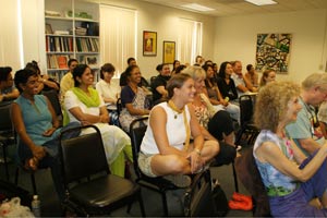 Attendees of Br. Shantamrita's talk in Guam