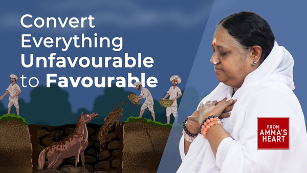 Convert everything unfavourable to favourable