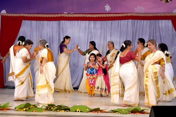 Group dance performance