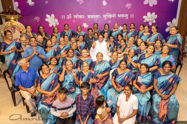 Devi gave us the permission to chant