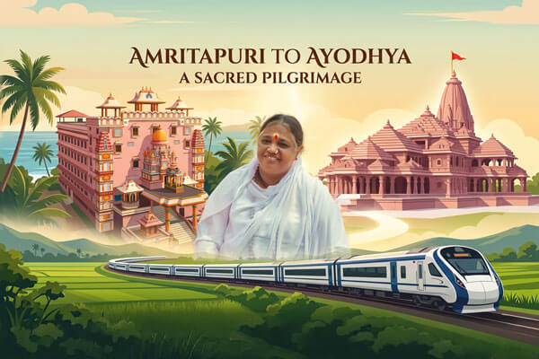 Amma to visit Ayodhya for Shri Ramayantra pratishta